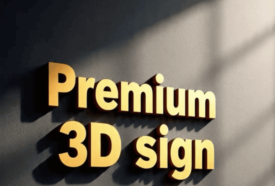 3D Signage Dubai