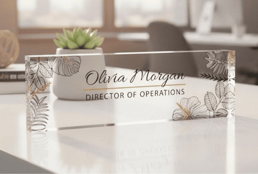 Acrylic signage Dubai