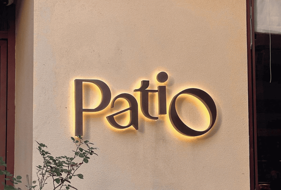 restaurants signboard