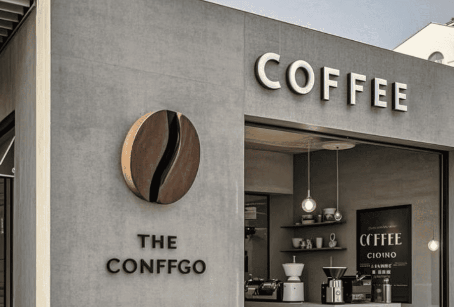 restaurant signboards